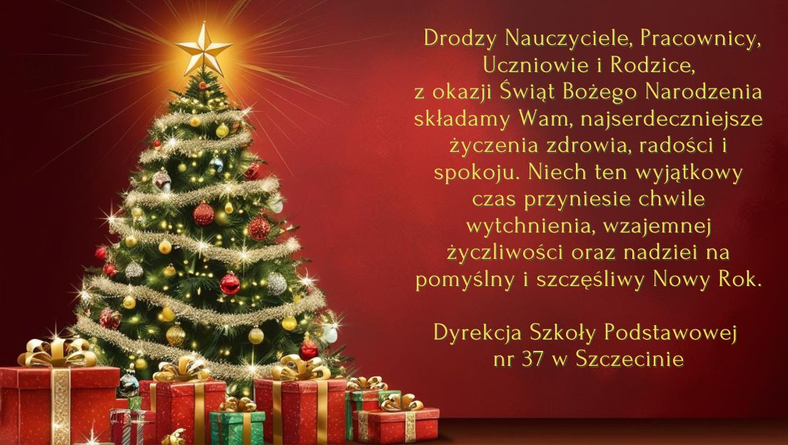 Życzenia świąteczne - baner